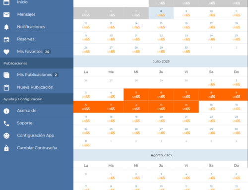 Cómo gestionar Tarifas y Disponibilidad en la App